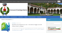 Desktop Screenshot of comune.castelgomberto.vi.it